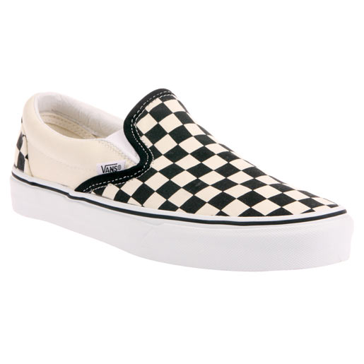 Slip On Vans Classic Slip on black white checker/white 13.0